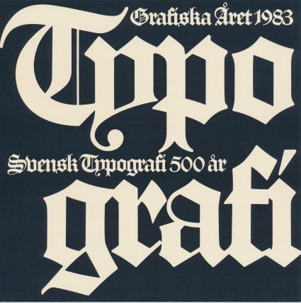 Gudmund Nyström, Grafiska Året 1983
