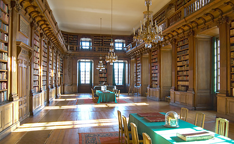 Besök på Bernadottebiblioteket, på Kungliga Slottet